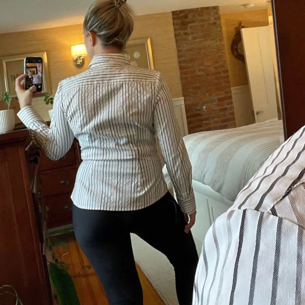 Express Striped button down - Picture 2 of 12